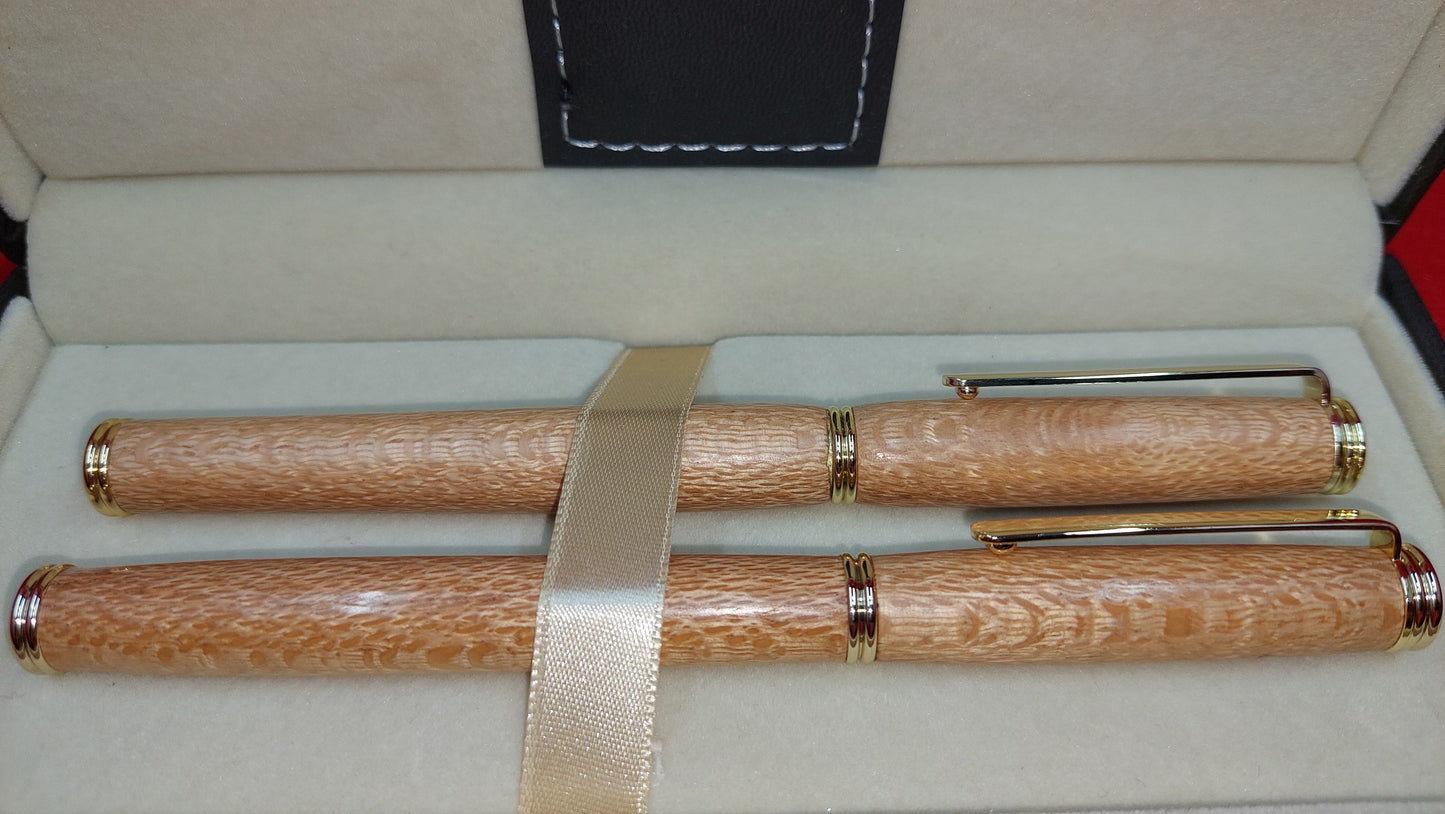 Silky Oak Pen Set