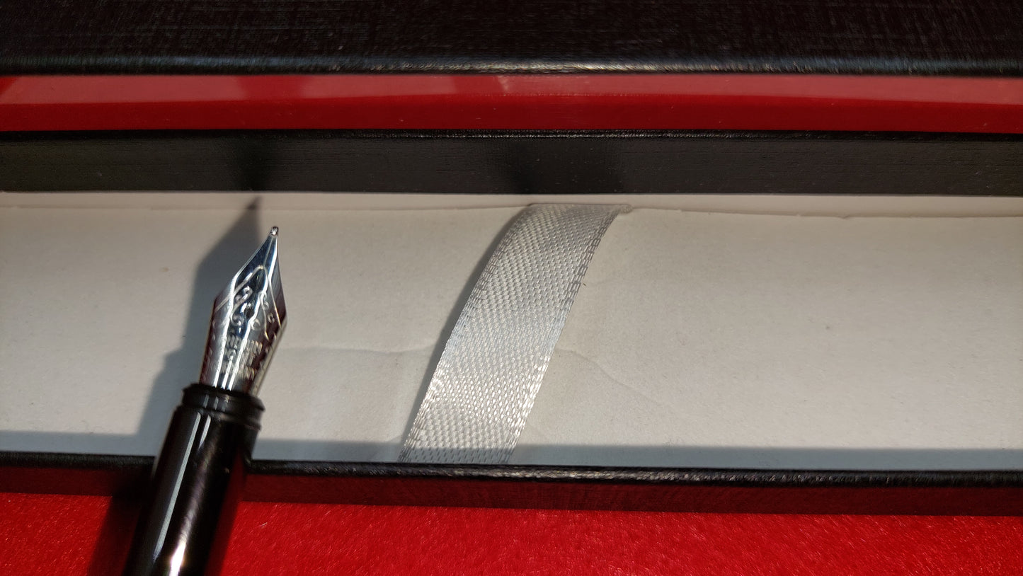 Golden Gunmetal Fountain Pen