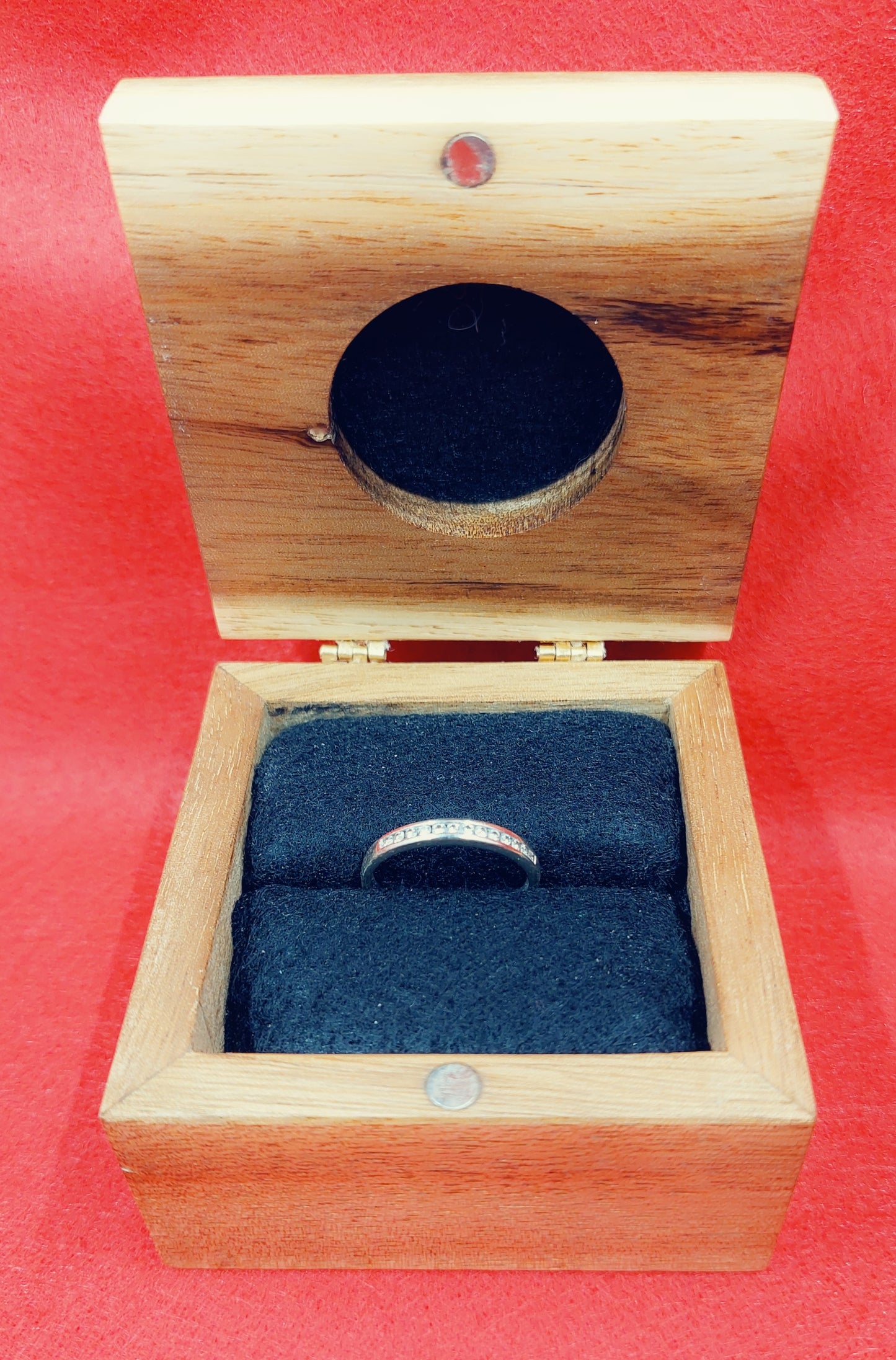 Handcrafted Wooden Ring Box