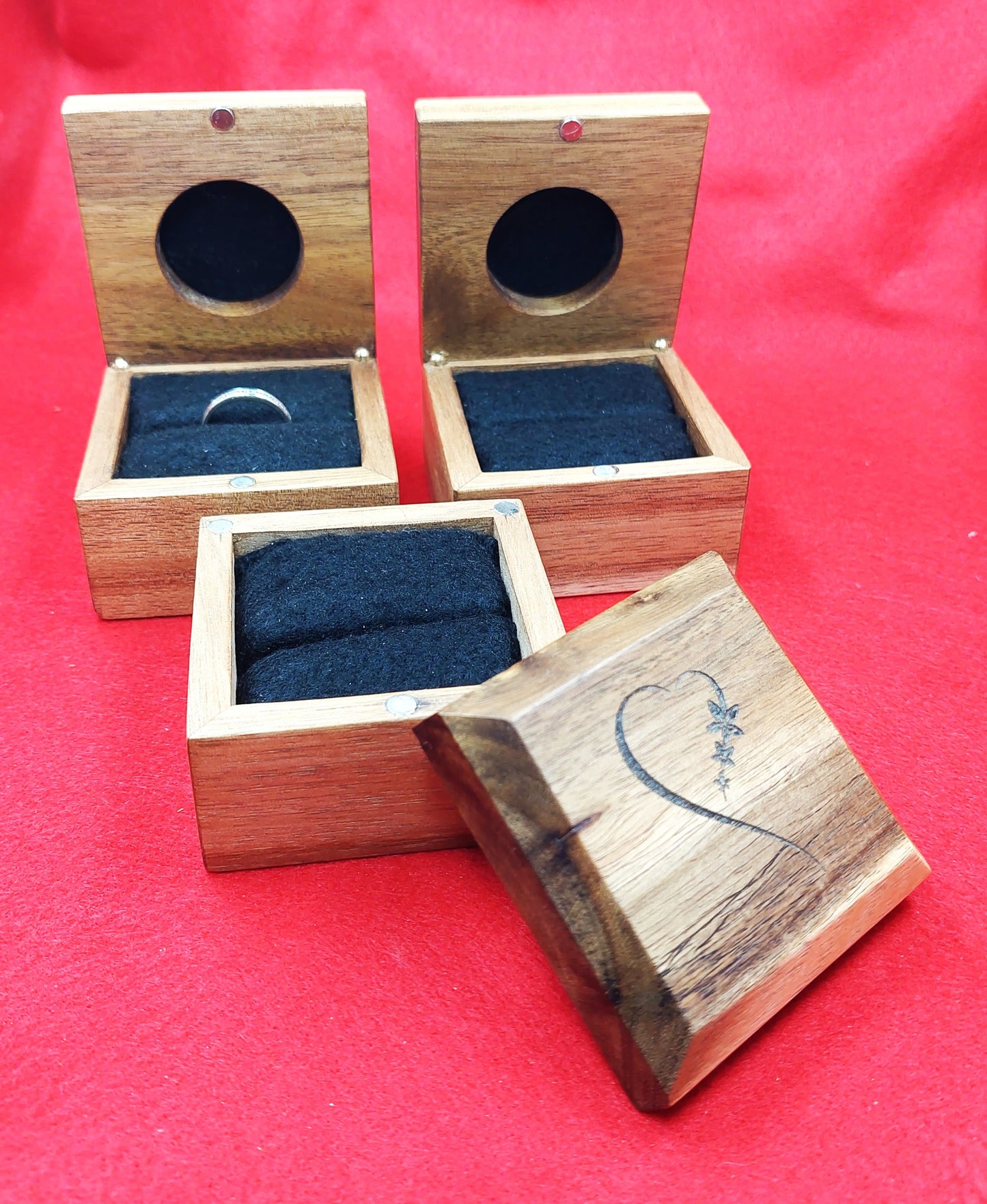 Handcrafted Wooden Ring Box