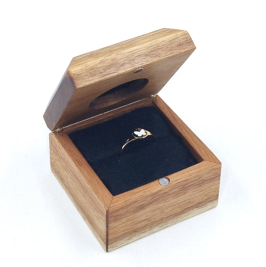 Handcrafted Wooden Ring Box