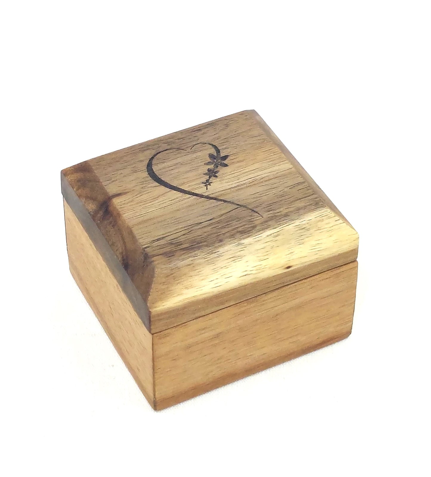 Handcrafted Wooden Ring Box