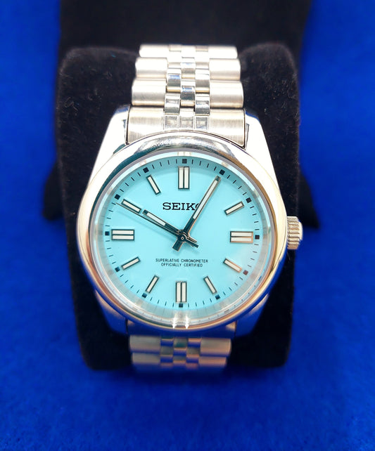 Light Blue Dress Watch