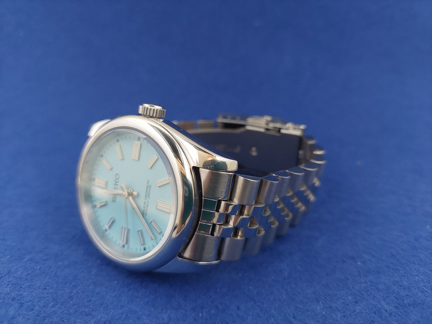 Light Blue Dress Watch