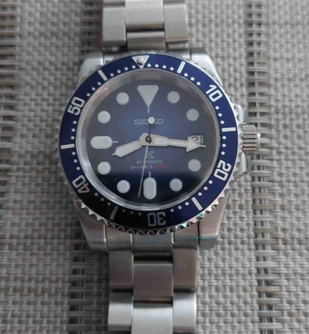 Ocean Blue Sport Style Watch