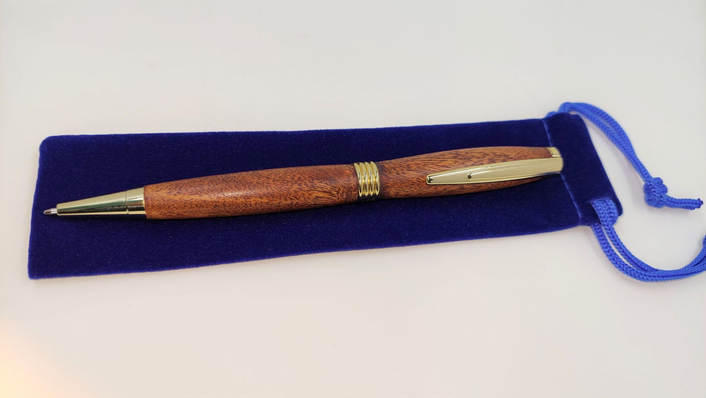 Gold Streamline Blackwood Pen