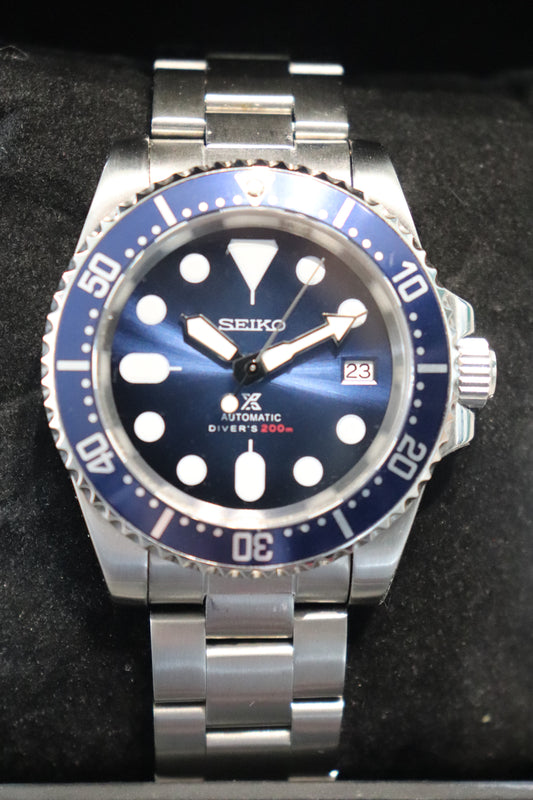 Ocean Blue Sport Style Watch