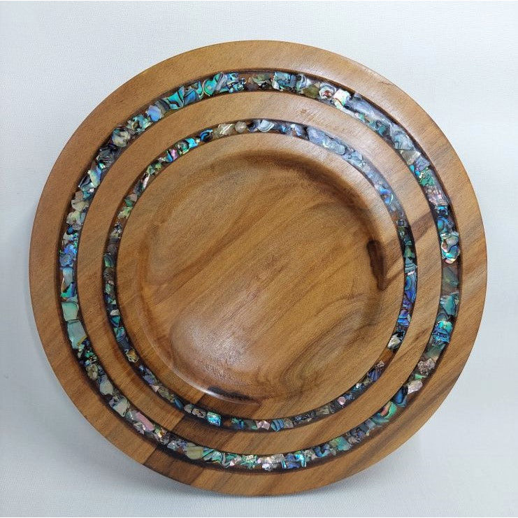 Pukatea and Paua Ripples Bowl