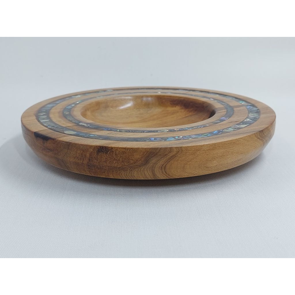 Pukatea and Paua Ripples Bowl