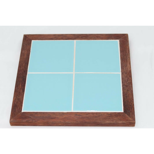 Quarter Ceramic Tile Trivet - various colours