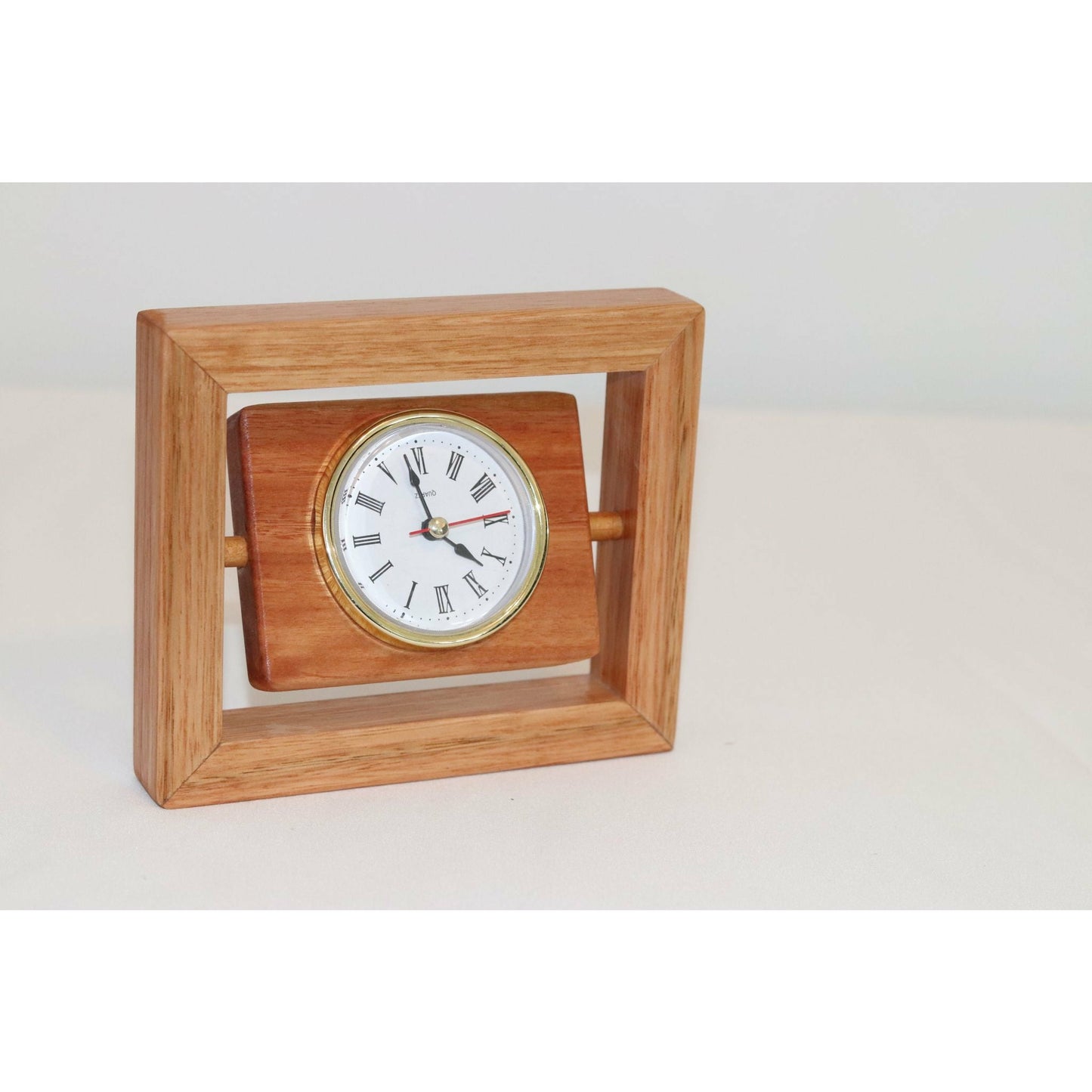 Square Clock on Gimbal (Small)