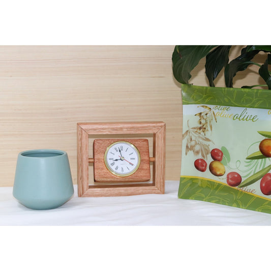 Square Clock on Gimbal (Small)