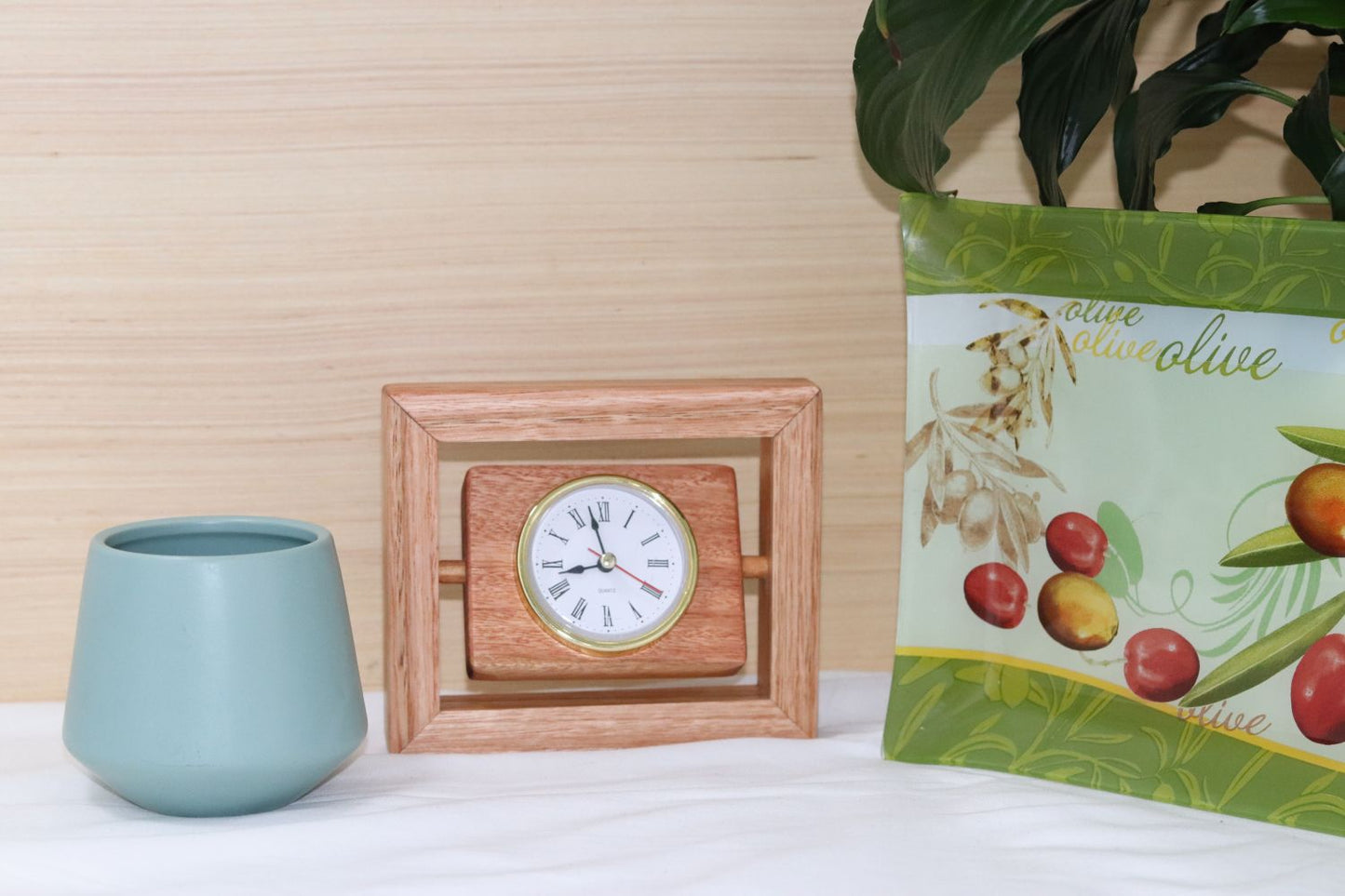 Square Clock on Gimbal