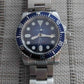 Ocean Blue Sport Style Watch