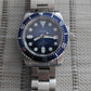 Ocean Blue Sport Style Watch