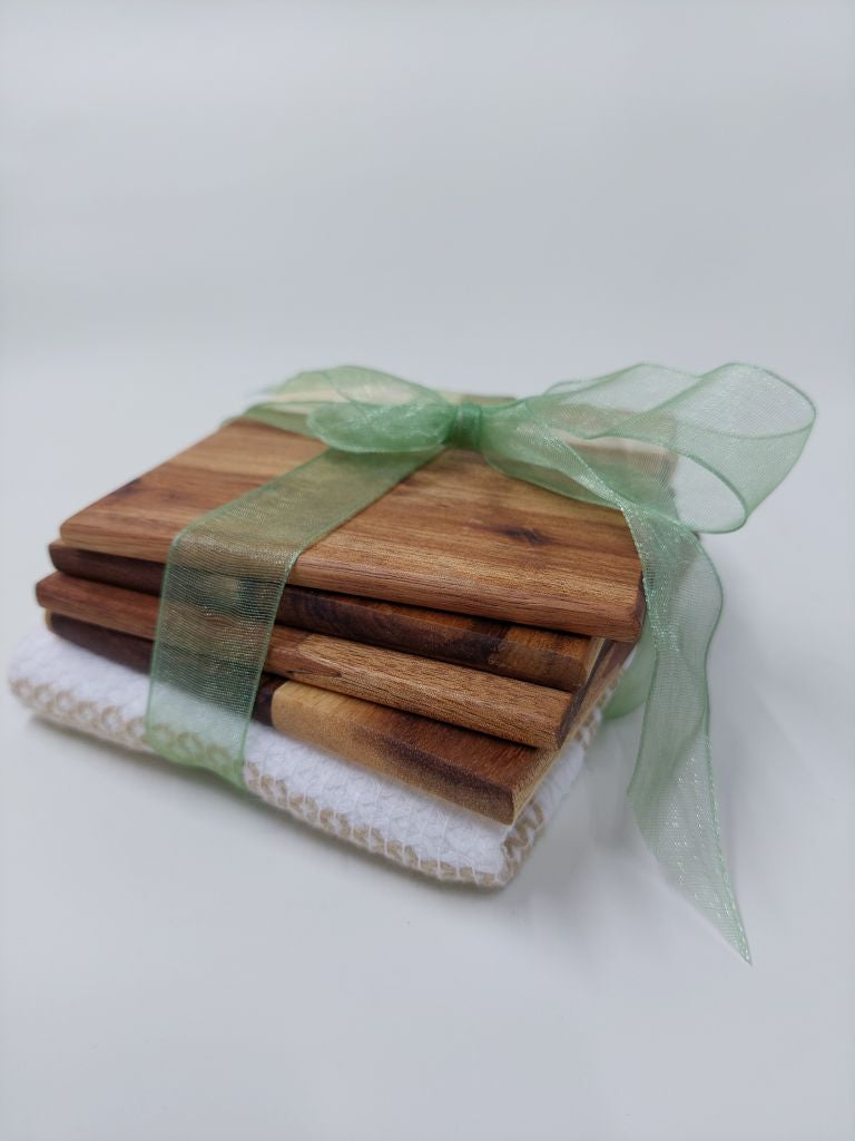 Acacia Coasters - Set of 4