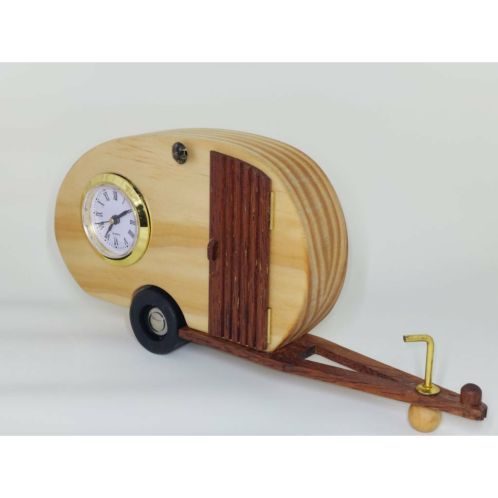 Teardrop Camper Clock